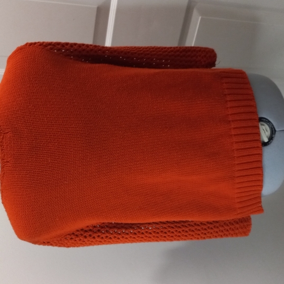 Peck & Peck Collection Embellished Tie Front Crocheted Blazer Size L/M - Picture 4 of 7